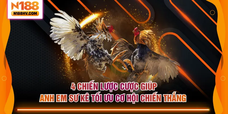 4 chiến lược cược giúp anh em sư kê tối ưu cơ hội chiến thắng